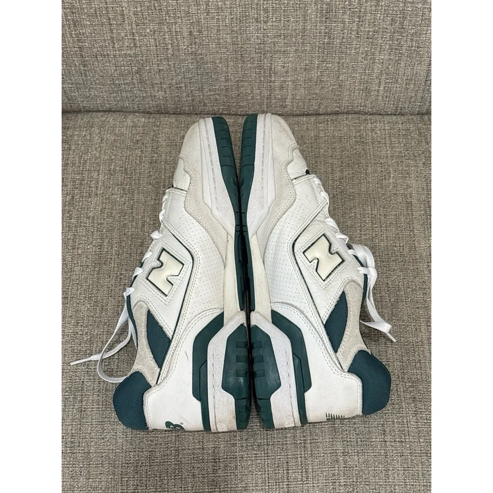 New Balance 550 White/Green Men's‎ 13/ Women's 14.5